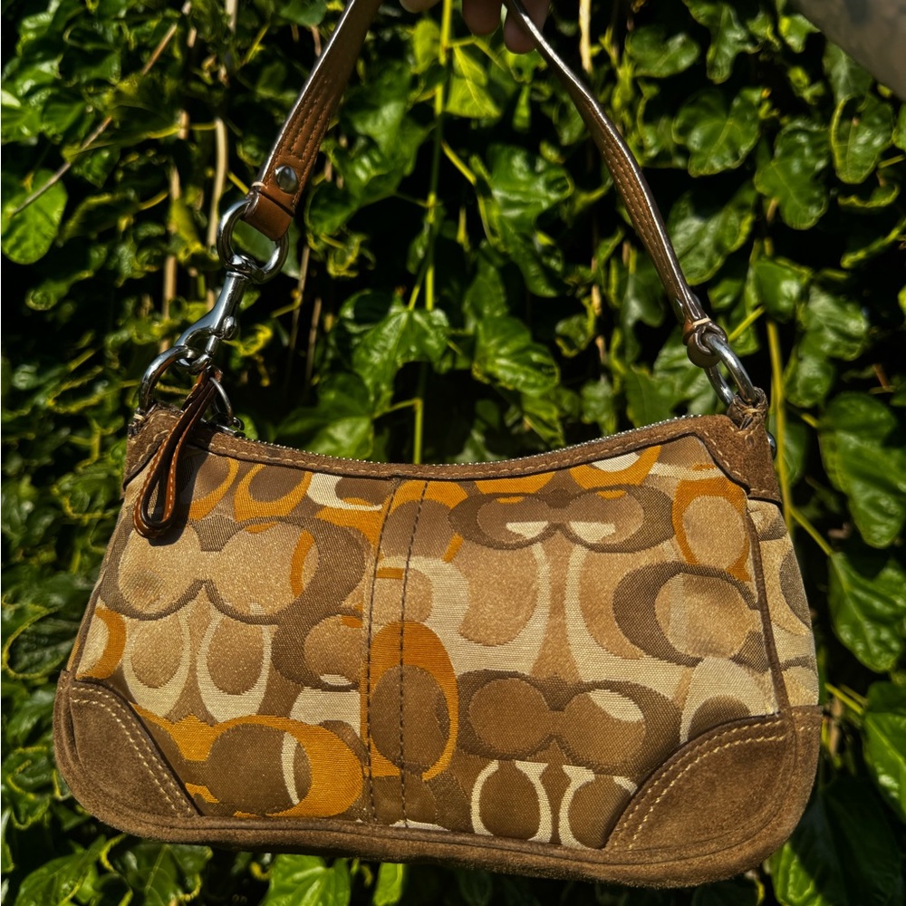 Y2K Coach Signature Demi Bag